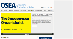 Desktop Screenshot of osea.org